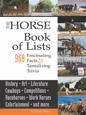 cover image of The Horse Book of Lists